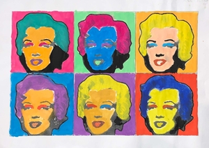 Marilyn Monroe Popart1