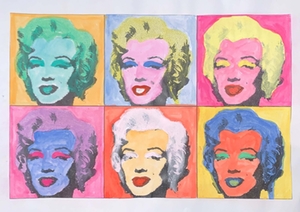 Marilyn Monroe Popart3